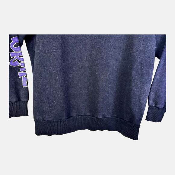 BRATZ Y2K Black Crewneck Pullover Oversized Graphic Sweatshirt Sz M - Picture 8 of 12